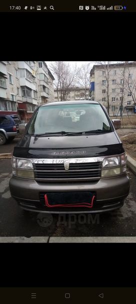    Nissan Caravan Elgrand 1998 , 700000 , 