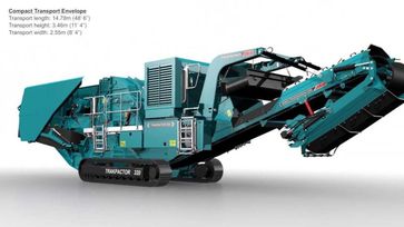  Powerscreen Trakpactor 320SR 2024 , 46780000 , 